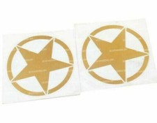Golden Star Sticker Set Fits