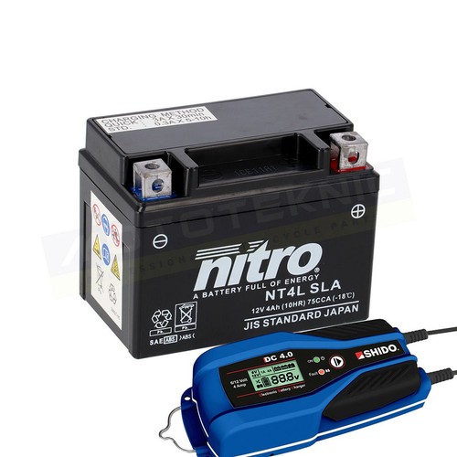 Nitro agm gel battery and - nitro,