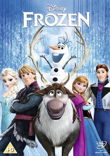 Frozen dvd walt - dvd, (2014)
