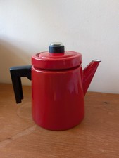Enameled Cast Iron Coffee Pot
