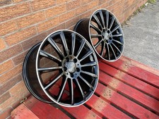 CLEARANCE 19" A45 ALLOY WHEELS NIGHT EDITION MERCEDES AMG A CLASS RIMS CLA