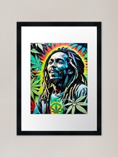 Bob Marley Graffiti Style