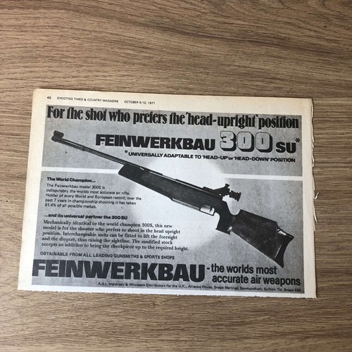 Guns154 magazine advert - advert, 6x9