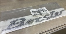 NEW Genuine Porsche Boxster Tailgate Badge (986 559 237 01 9A4)Titanium Metallic