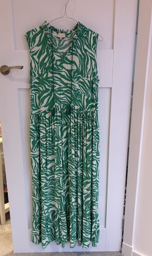 Ladies green cream animal - ladies, &