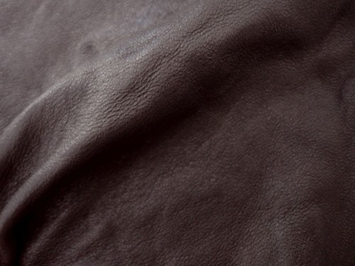 Dark brown soft leather 8mm - dark, 0.8mm