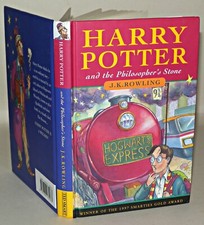 Harry potter And The Philosophers Stone, J.K. Rowling, HB 1ST /8TH 1998 - TED