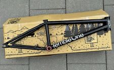Terrible One (T1) SFA BMX Frame, 20.75” Top Tube, Black, 2016 S&M Made
