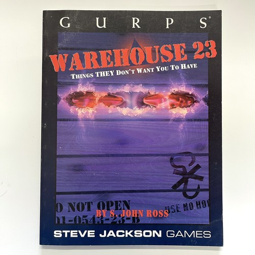 Gurps warehouse s john - gurps:, by