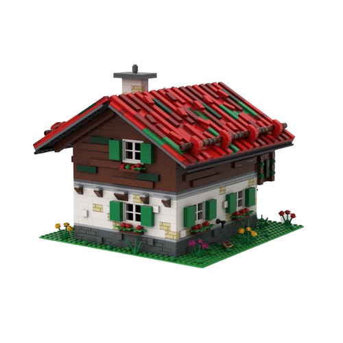 Modular building hilltop - building:,