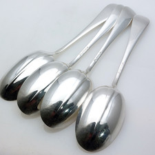 Rattail Pattern 4x Tablespoons