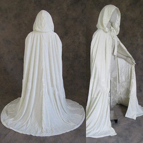 Cloak velvet satin cape - cloak,