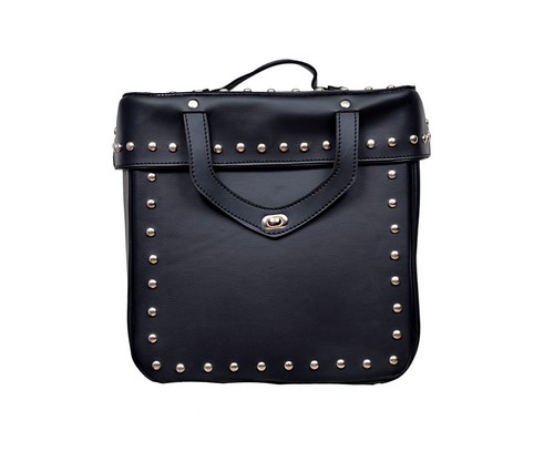 Black motorcycle tool bag - black,