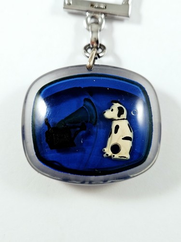 Keyring bourbon gramophone - keyring,