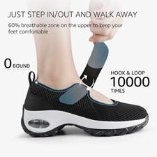 Ladies Black Womens Non-Slip