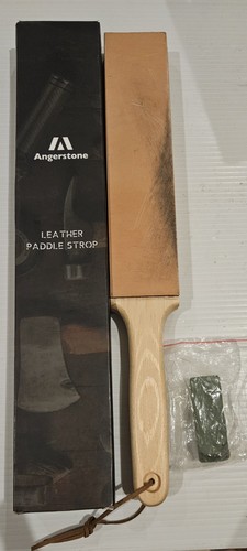 Angerstone leather paddle - angerstone,