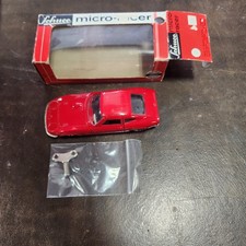 Vintage Schuco Micro-Racer Jaguar “E”Type 1047-1 Wind-Up 1960’s, Red H91