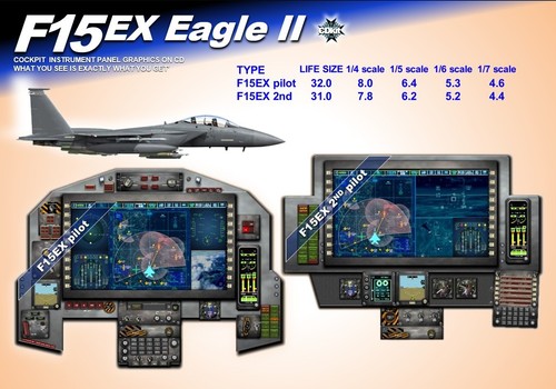 F15 eagle cockpit - ex,