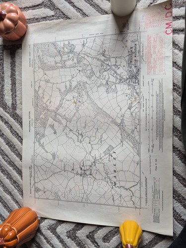 25000 county series map - map, of