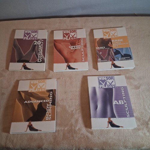 Lot winsor pilates dvds - 5,