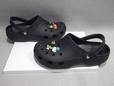 Crocs Classic Clog Sandals Men's UK Size 12 Black