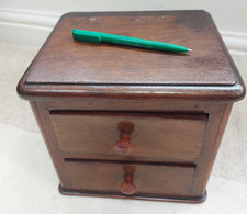 Vintage 1930s  mini chest of 2
