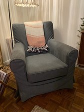 Ikea EKTORP grey armchair