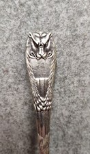 Fraget Peau de Lion Silver Plated Table Spoon 21cm Rossigneux RARE Cutlery