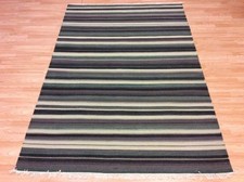 Modern Striped Navy Blue