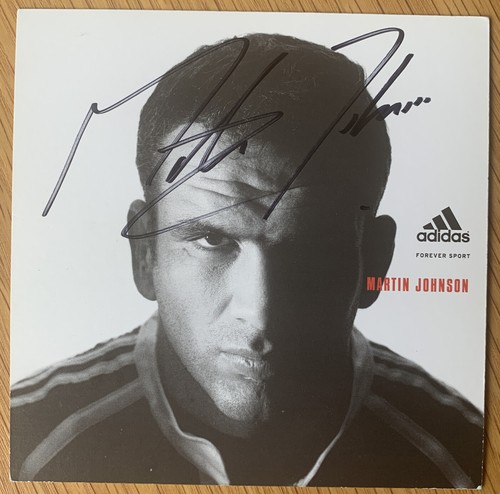 Martin johnson signed england - martin,