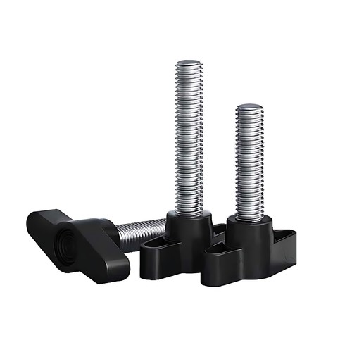 Clamping thumb screw - clamping, tee