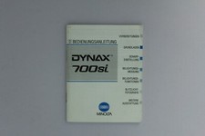Minolta Dynax 700si manual