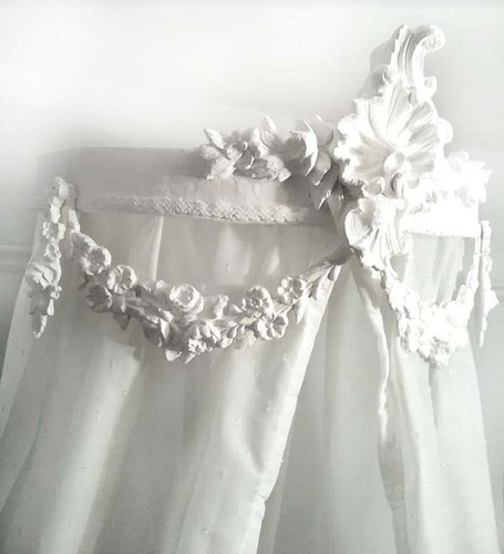 Antique french style bed - antique,