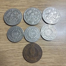 1964 Sierra Leone Coins x7 