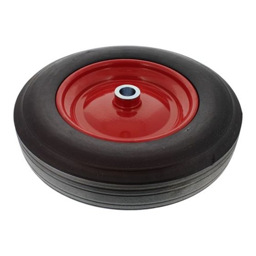 Solid rubber mixer wheel - solid,