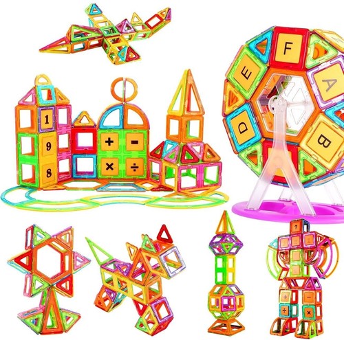 110pcs magnetic building - magnetic,