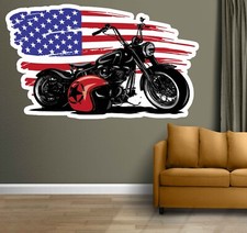 American Flag Bike Chopper