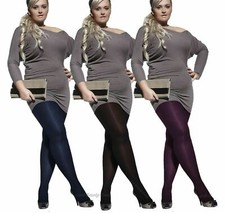 Plus Size Opaque Tights, 60