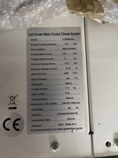 Opticlimate pro3 D15000 Water Cooled Climate System
