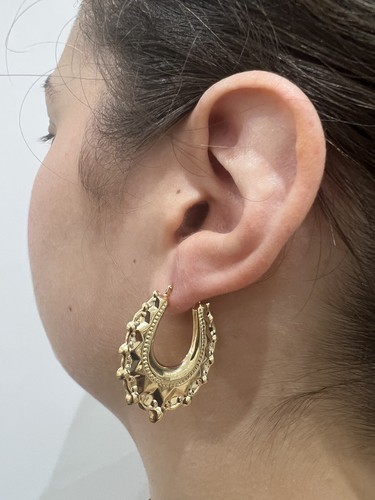 Large 9ct yellow - yellow, gold