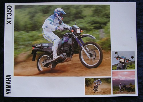 Yamaha xt350 brochure 1992 - yamaha,