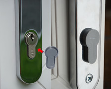 2 x Keyhole Draught Stopper Lock Draft Cap Lock Draught Excluder Keyhole Guard