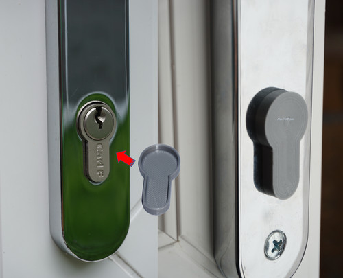 Keyhole draught stopper - x,
