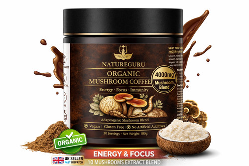 Mushroom coffee 180g - mushroom, 30