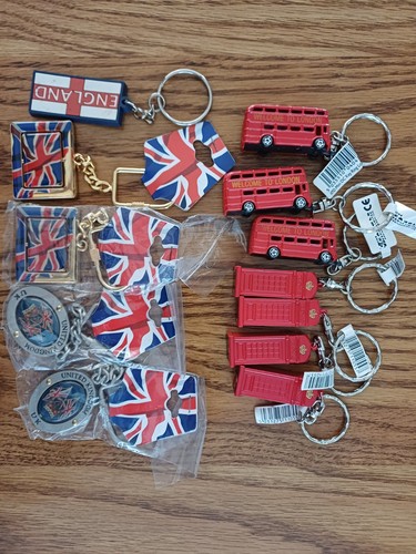 Assorted keyrings - assorted,