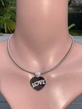 18ct gold diamond LOVE heart