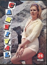 CARNIVAL Magazine, September 1967. Vintage Pin-Ups, etc 64 pp. Free UK p&p