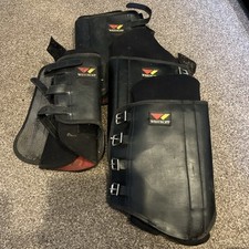 Vintage  Westropp Horse Boots, Full Size, Set Of 4