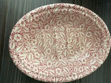 Mason’s Ironstone Soap Dish Crabtree & Evelyn Vintage Red Floral Made in England
