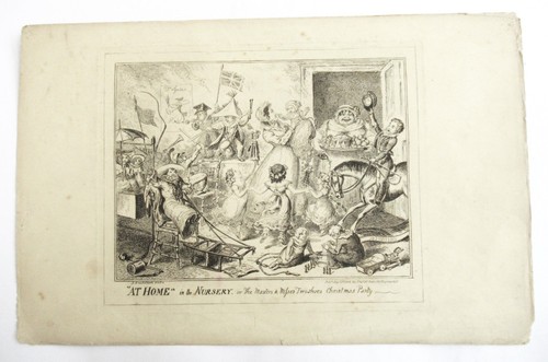 Original antique 1835 print - , by
